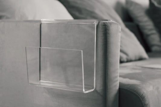Sofa Zeitschriftenablage Acrylglas