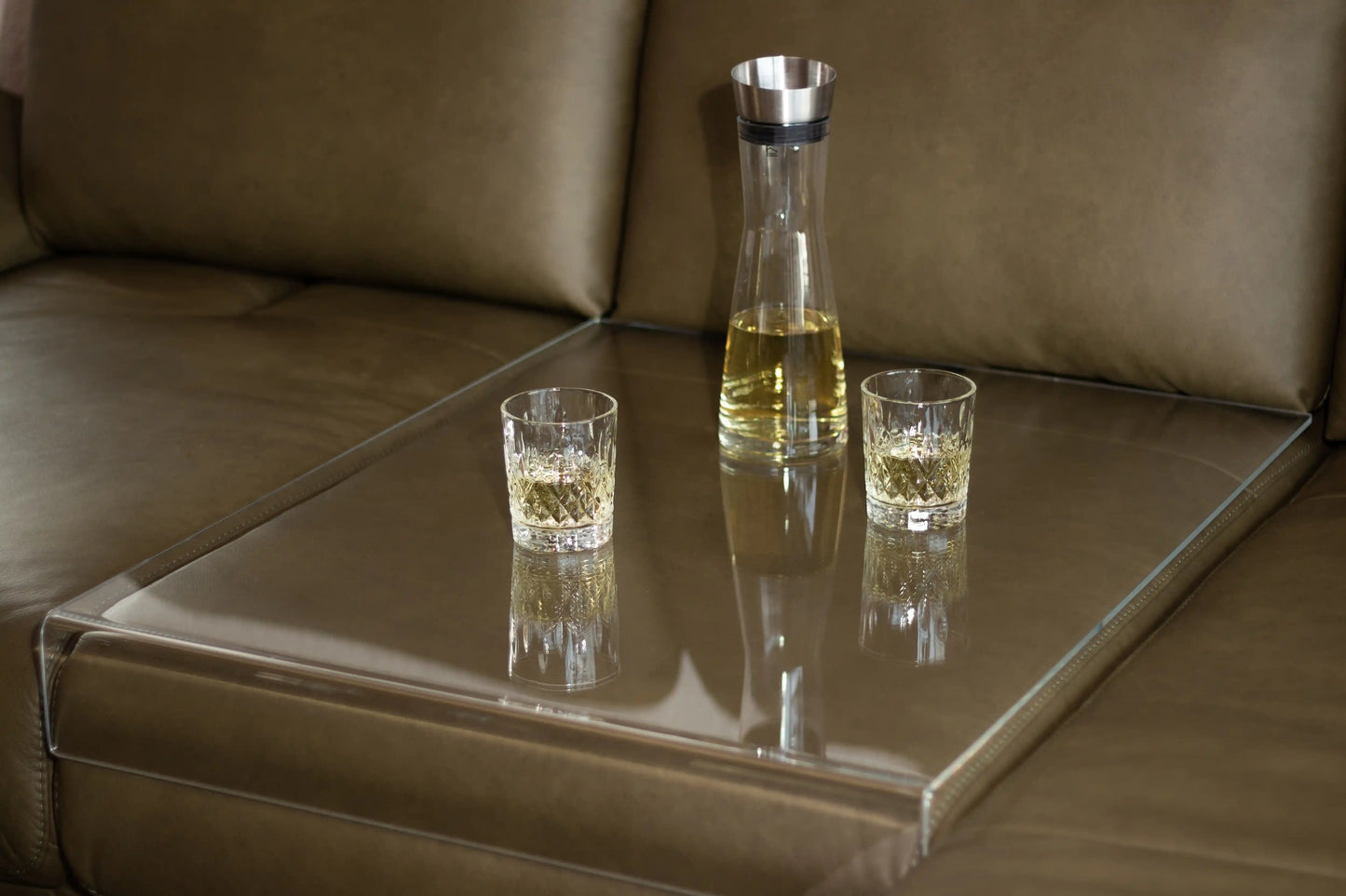 Sofatablett aus Acrylglas