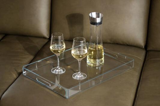 Tablett aus Acrylglas