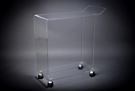 Servierwagen aus Acrylglas