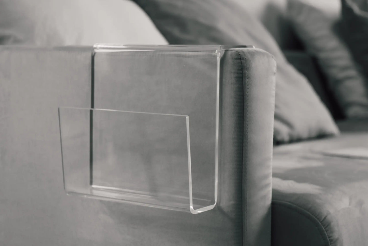 Sofa Zeitschriftenablage Acrylglas
